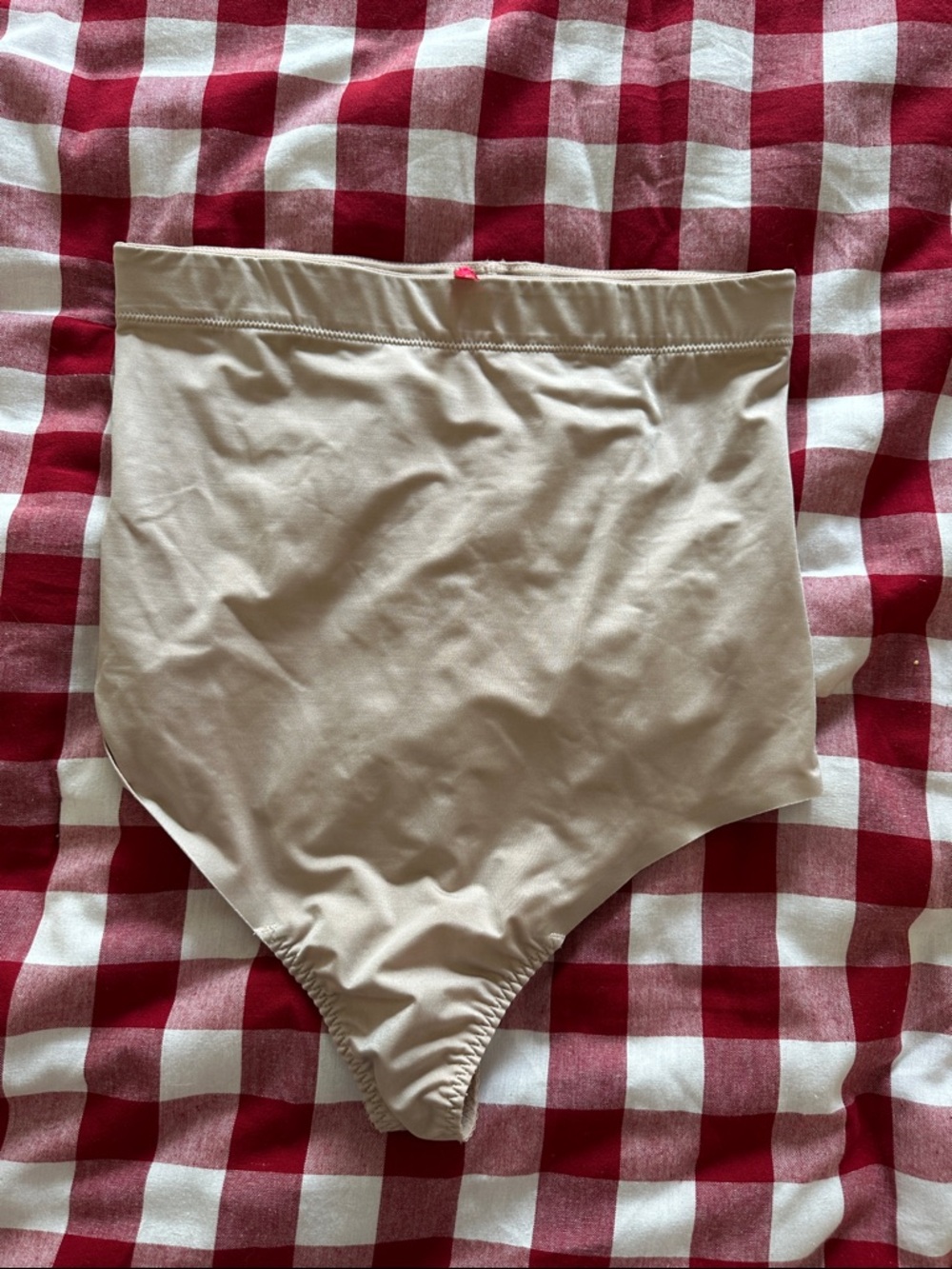 XL SPANX High-Waist Nude Shapewear Briefs